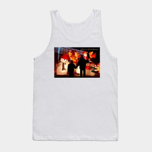 Christmas Xmas Lights Illuminated Decorations Tank Top